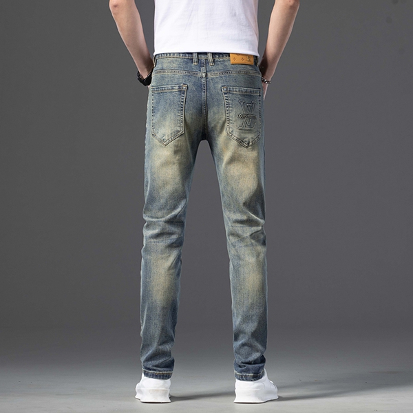 ブランドジーンズ素材ディテール